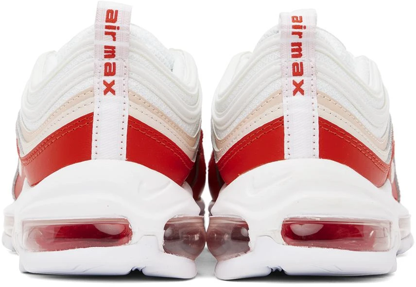 商品NIKE|White & Red Air Max 97 Sneakers,价格¥759,第2张图片详细描述