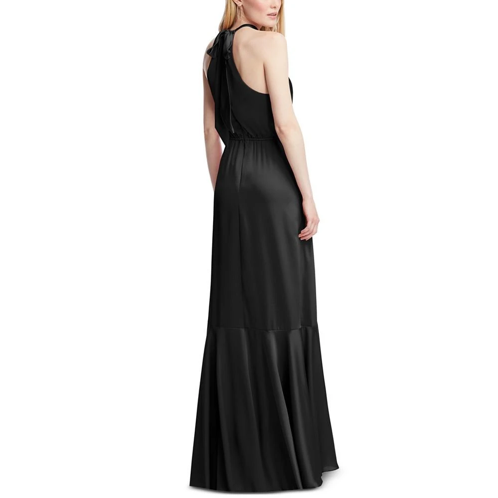 商品Social Bridesmaids|Women's High-Slit Ruffled-Hem Gown,价格¥1422,第2张图片详细描述
