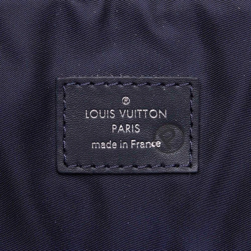 Louis Vuitton Black/Blue/Navy Blue V-Line Pulse Backpack 商品