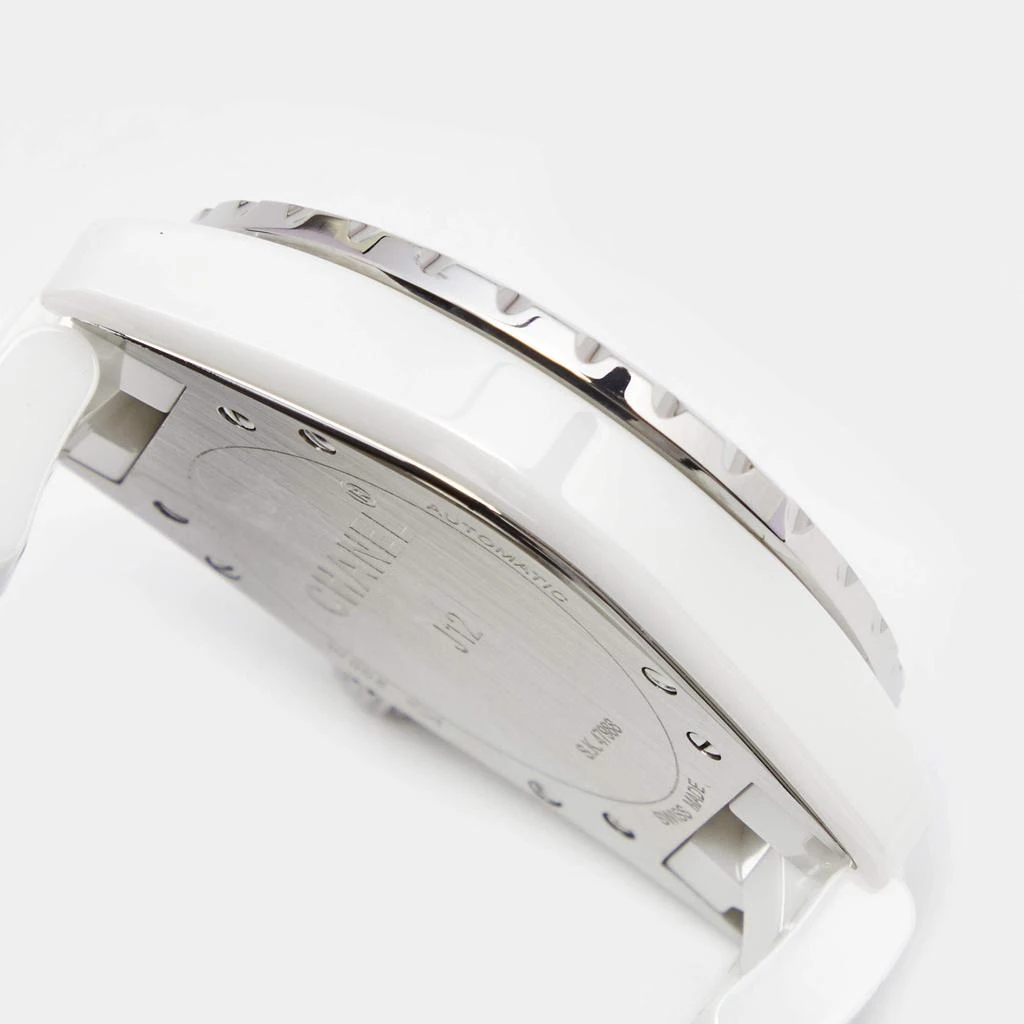 Chanel White Diamond Ceramic Stainless Steel J12 H1759 Women's Wristwatch 38 mm 商品