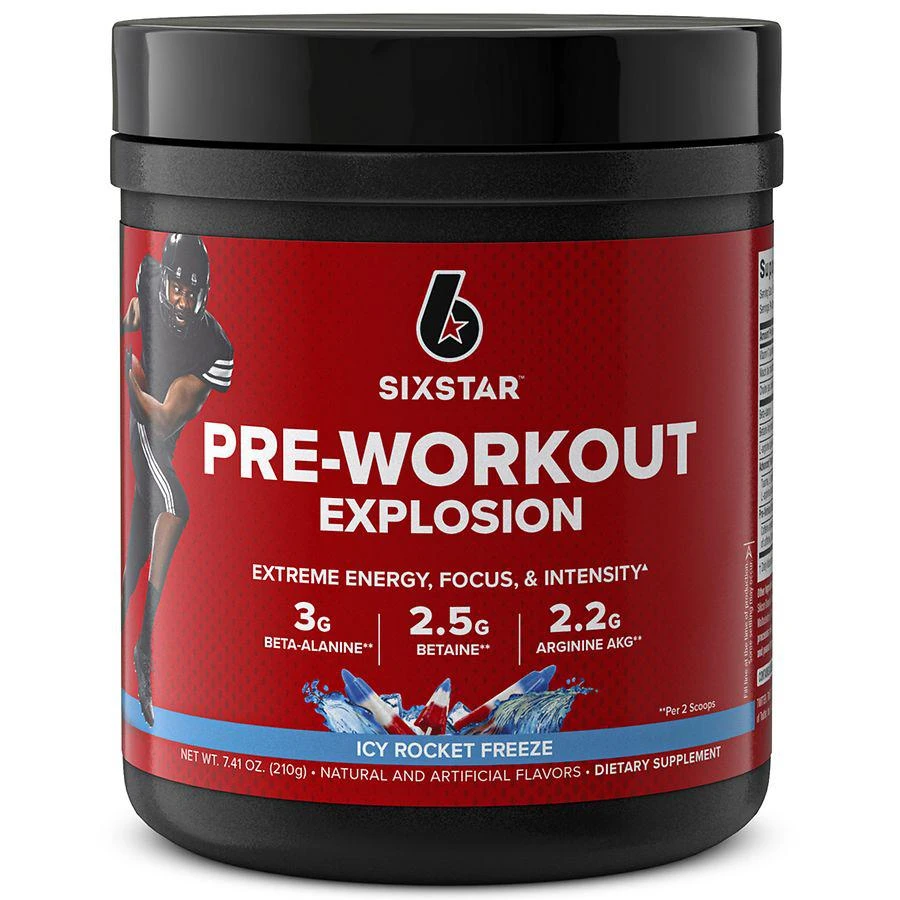 商品Six Star|Pre-Workout Explosion Icy Rocket Freeze,价格¥93,第1张图片