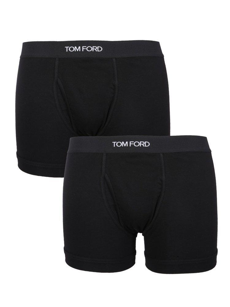 商品Tom Ford|Tom Ford Logo Waistband Pack Of Two Briefs,价格¥540-¥560,第1张图片