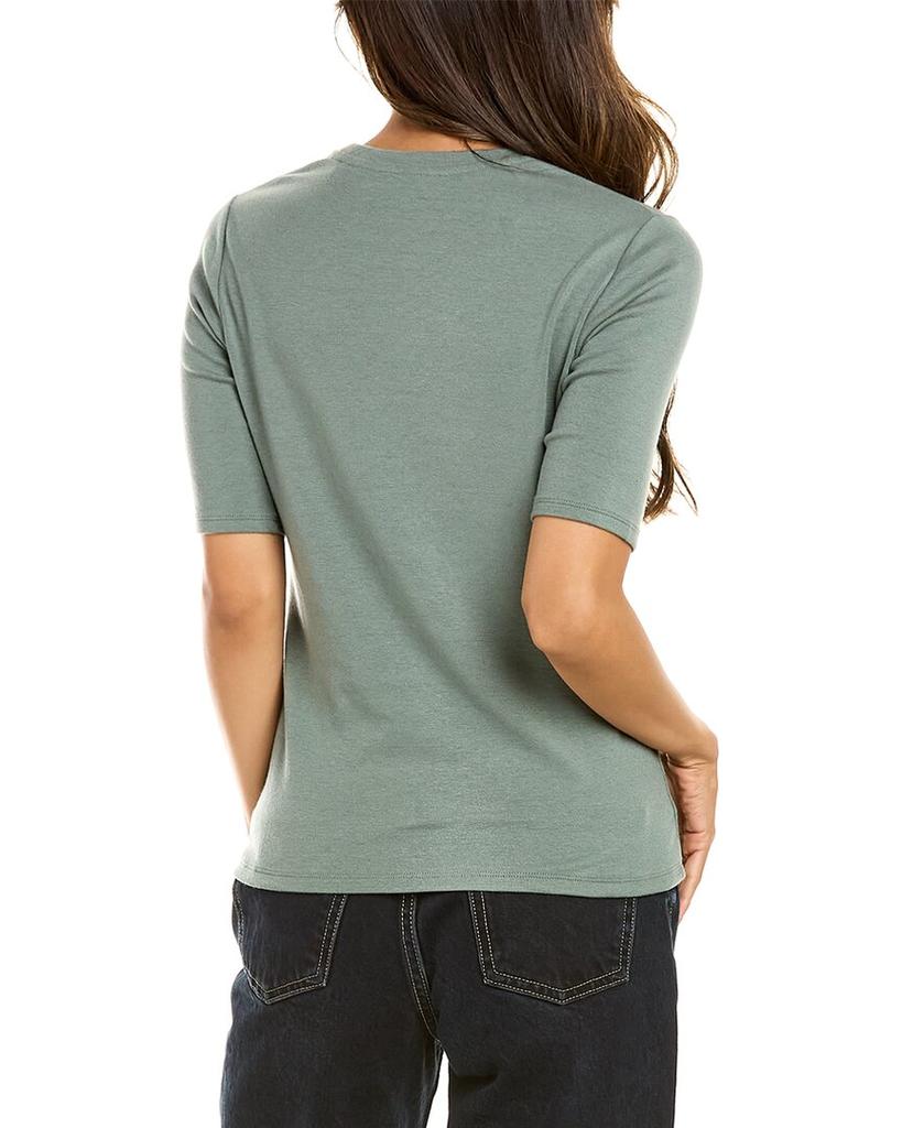 Vince Elbow Wool-Blend T-Shirt商品第2张图片规格展示