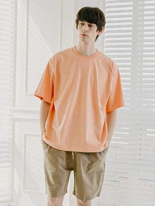 Basic Essential Chain Short Sleeve T Shirt 9colors 商品