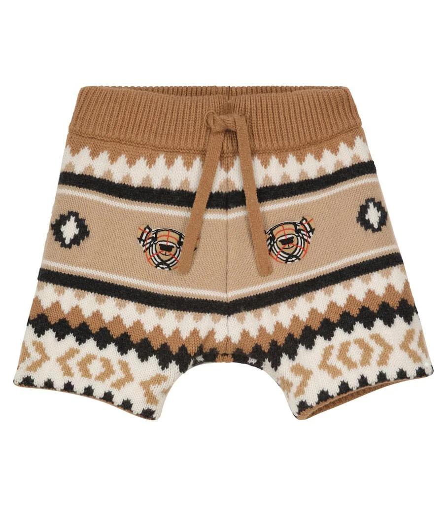 商品Burberry|Baby羊毛混纺短裤,价格¥1535,第1张图片