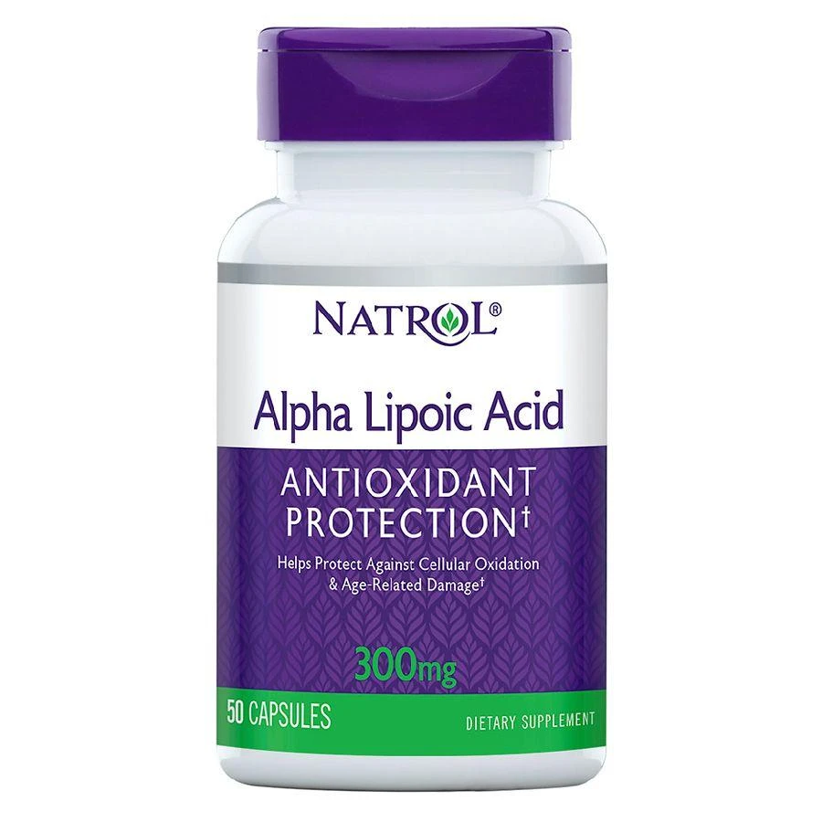 商品Natrol|Alpha Lipoic Acid 300 mg,价格¥75,第1张图片