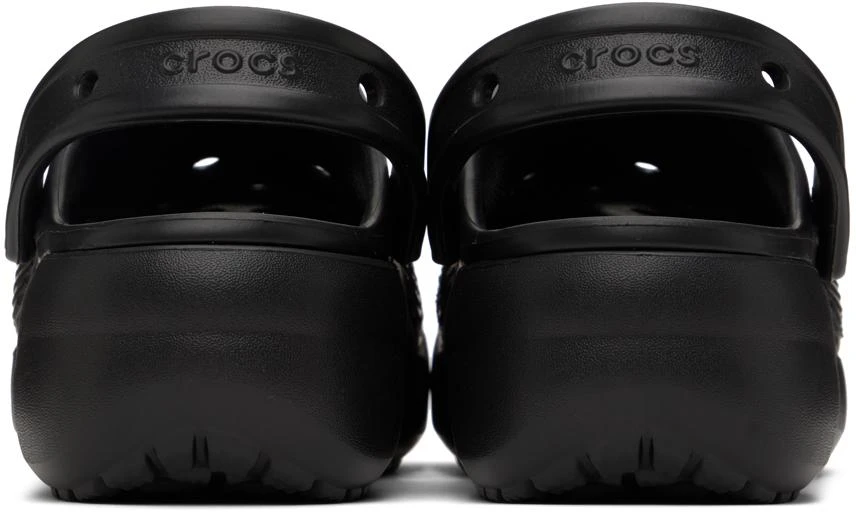 商品Crocs|Black Classic Platform Clog,价格¥180,第2张图片详细描述