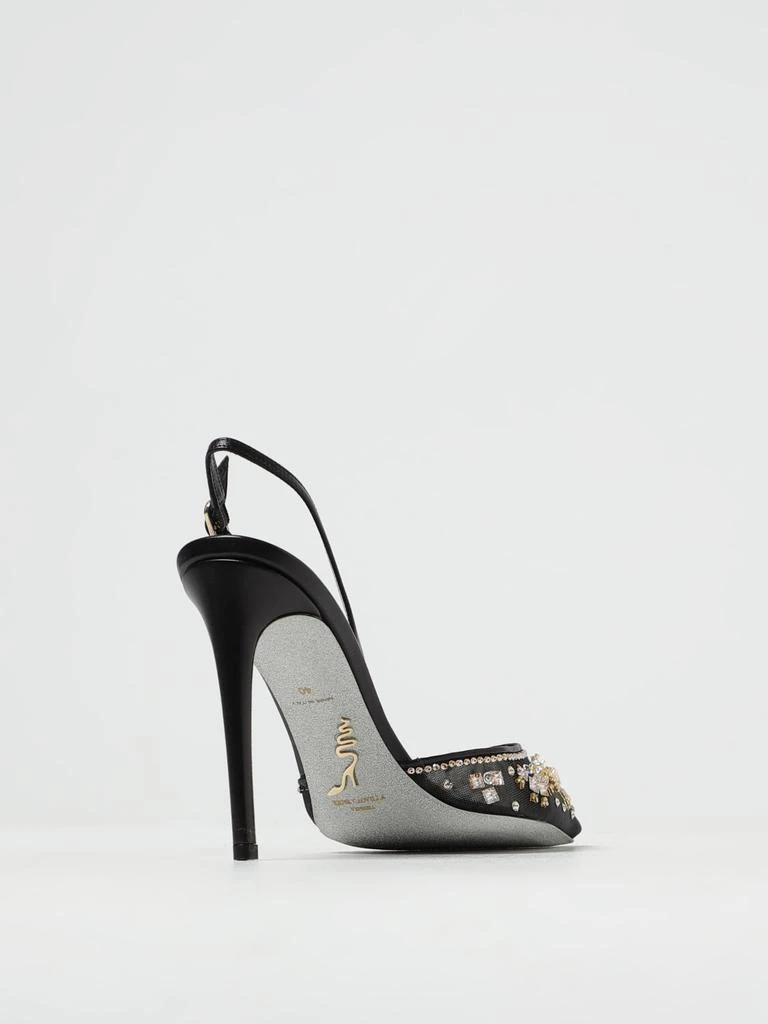 商品Rene Caovilla|Rene Caovilla Annalize slingbacks in nylon with jewel crystals,价格¥4000,第3张图片详细描述