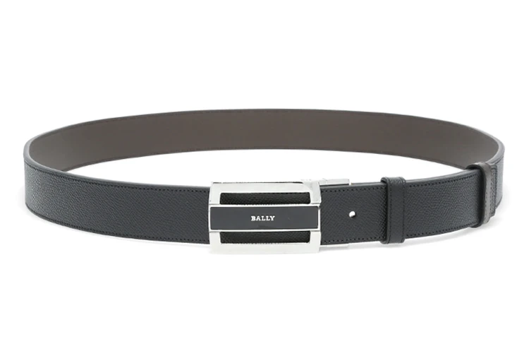 商品[国内直发] Bally|巴利 商务平滑扣腰带 可烫金刻字 皮带 男款 黑色 宽3.5cm 礼盒,价格¥1324,第7张图片详细描述