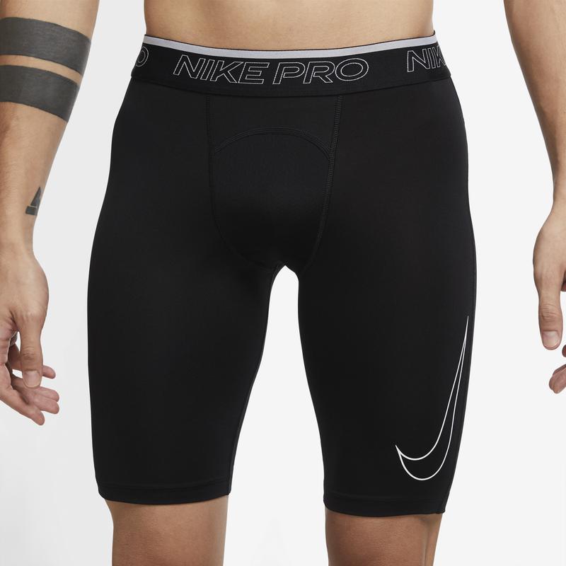 商品NIKE|Nike Pro Dri-FIT Long Shorts - Men's,价格¥185,第1张图片