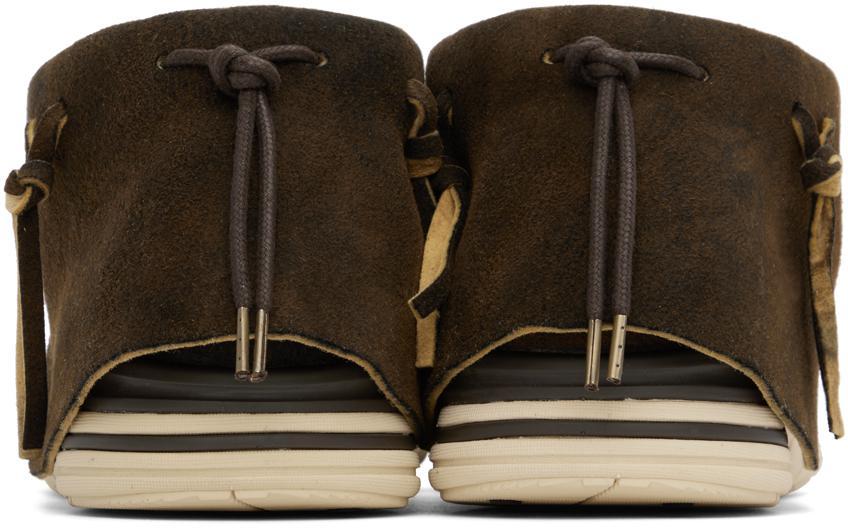 商品VisVim|Brown Lhamo Folk Sneakers,价格¥8946,第4张图片详细描述