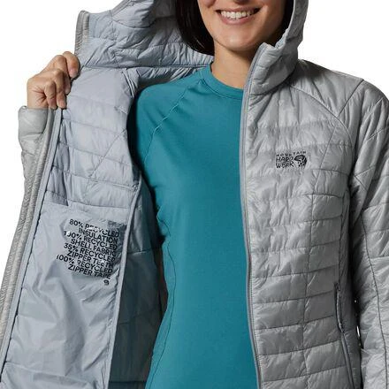 商品Mountain Hardwear|Ghost Shadow Hooded Jacket - Women's,价格¥1033,第2张图片详细描述