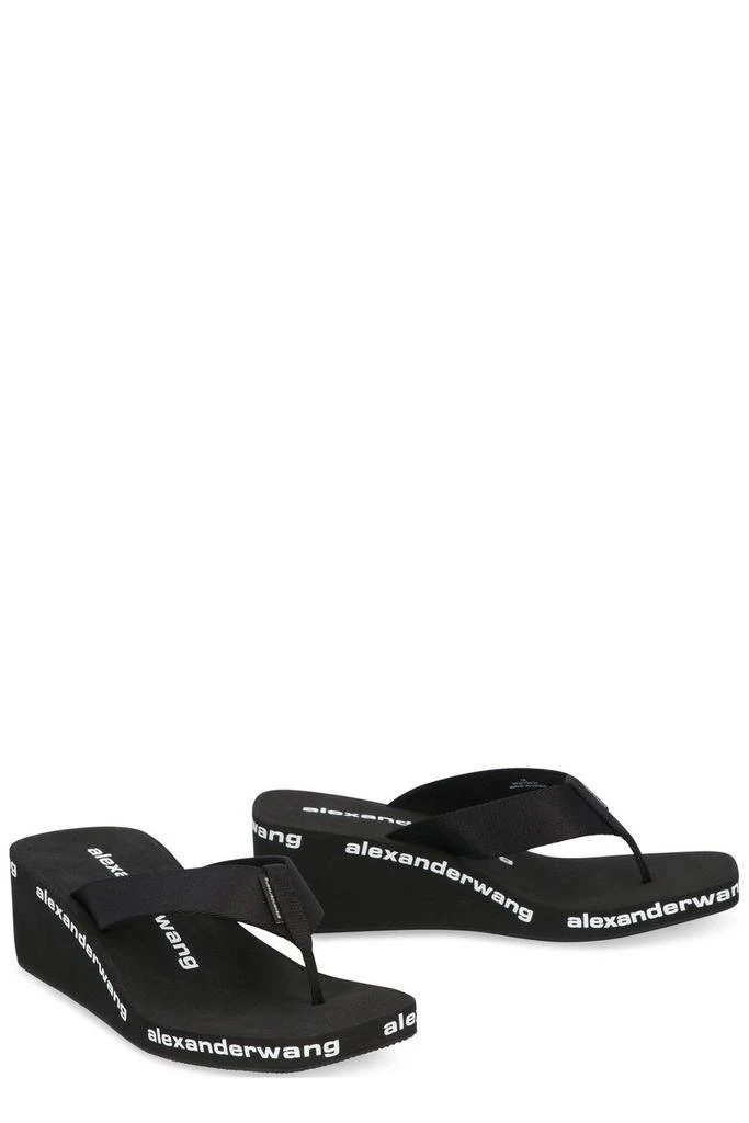 商品Alexander Wang|Alexander Wang Logo Printed Sandals,价格¥1089,第2张图片详细描述