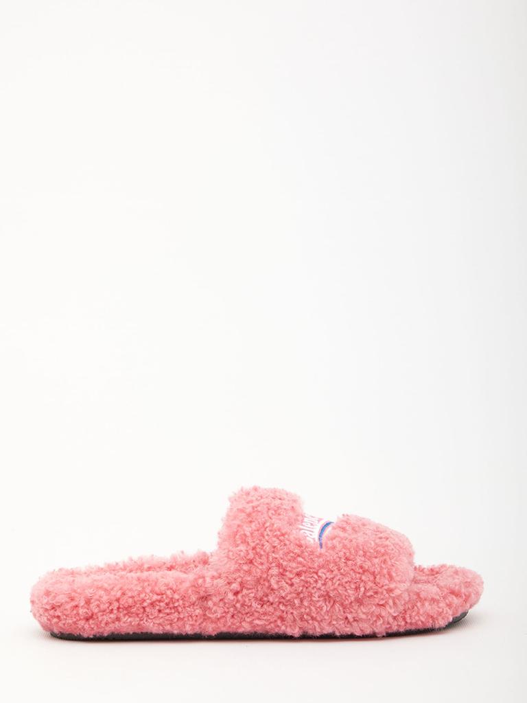Balenciaga Furry Slide Sandals商品第1张图片规格展示