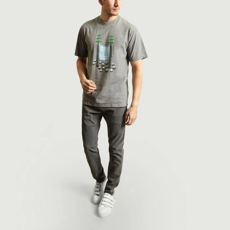 商品Patagonia|Treesitter T-Shirt Gravel heather PATAGONIA,价格¥148,第4张图片详细描述