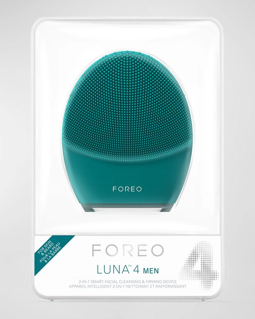 商品Foreo|Luna 4 Men Smart Facial Cleansing & Firming Massage for Skin & Beard,价格¥1073,第3张图片详细描述