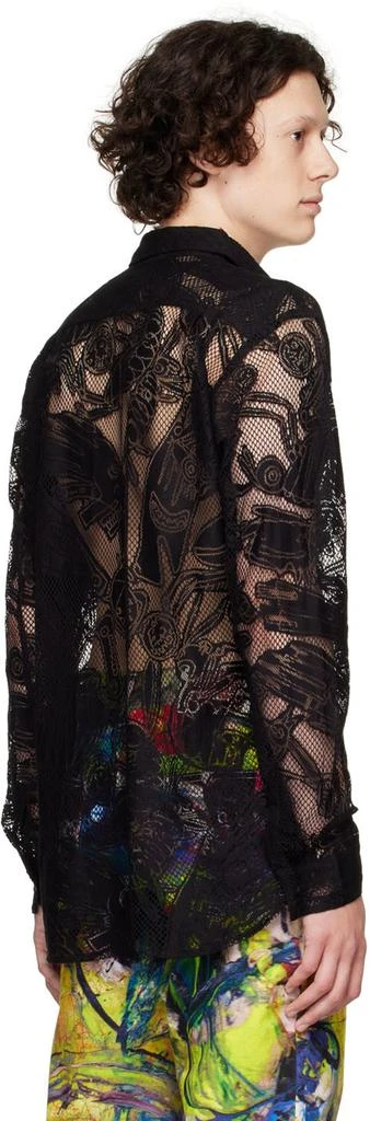 商品Charles Jeffrey Loverboy|Black Cotton Shirt,价格¥1730,第3张图片详细描述