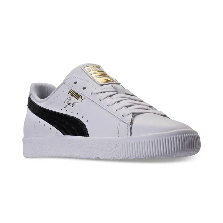 商品Puma|Men's Clyde Core L Foil Casual Sneakers from Finish Line,价格¥374,第1张图片