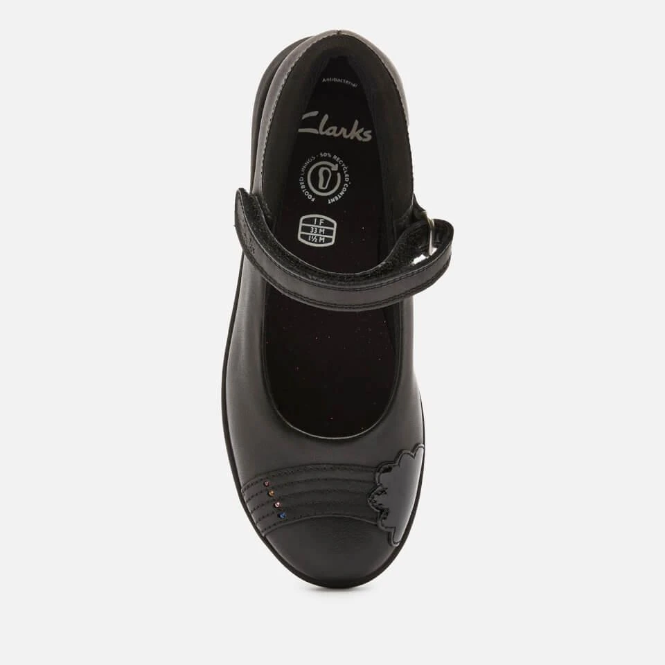 商品Clarks|CLARKS ETCH BEAM KIDS' SCHOOL SHOES - BLACK LEATHER,价格¥90,第3张图片详细描述