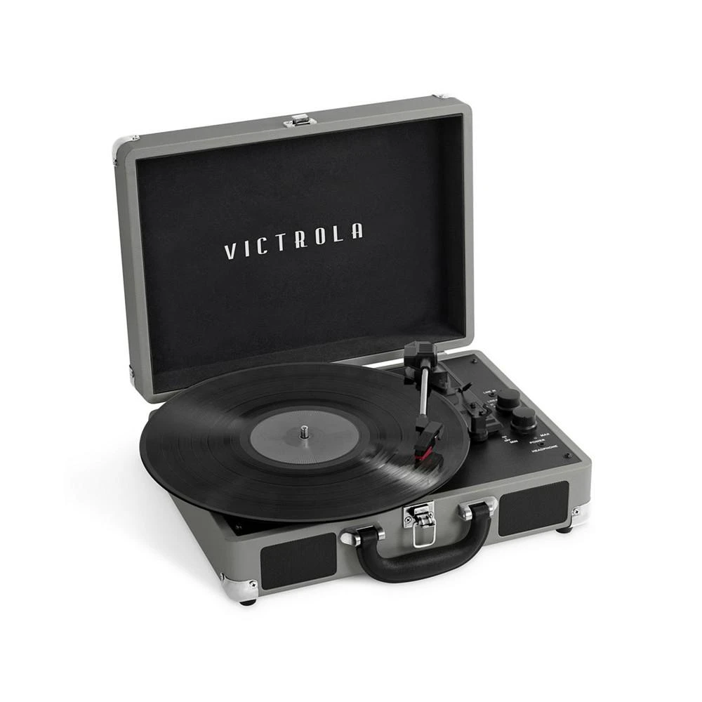 商品Victrola|Journey Bluetooth Suitcase Record Player with 3-Speed Turntable,价格¥448,第1张图片
