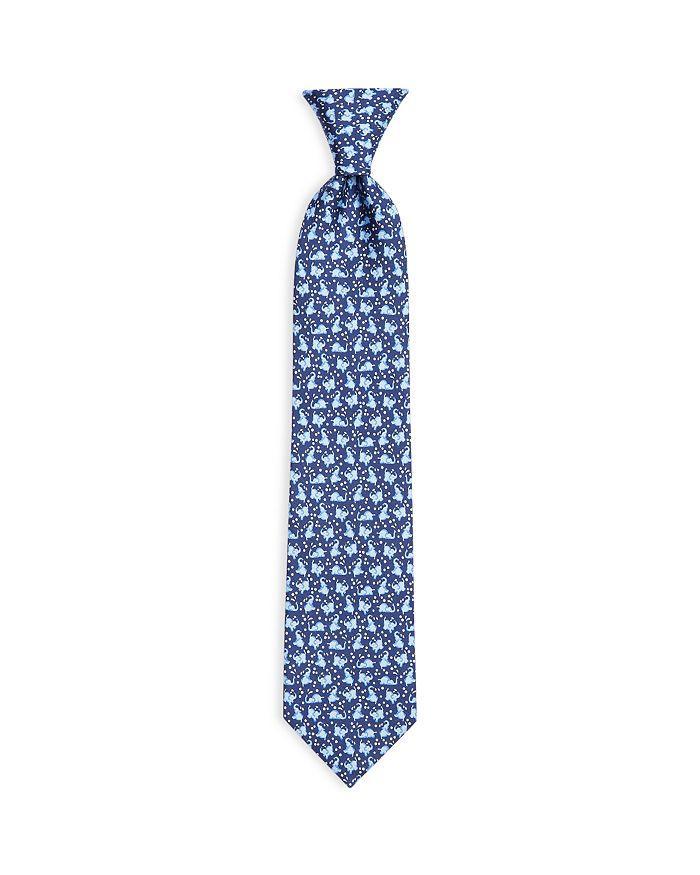 商品Salvatore Ferragamo|Elephant Print Classic Silk Tie,价格¥1464,第3张图片详细描述