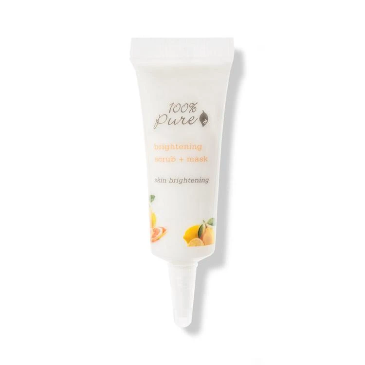 商品100% Pure|Brightening Scrub + Mask 0.27 oz,价格¥283,第1张图片