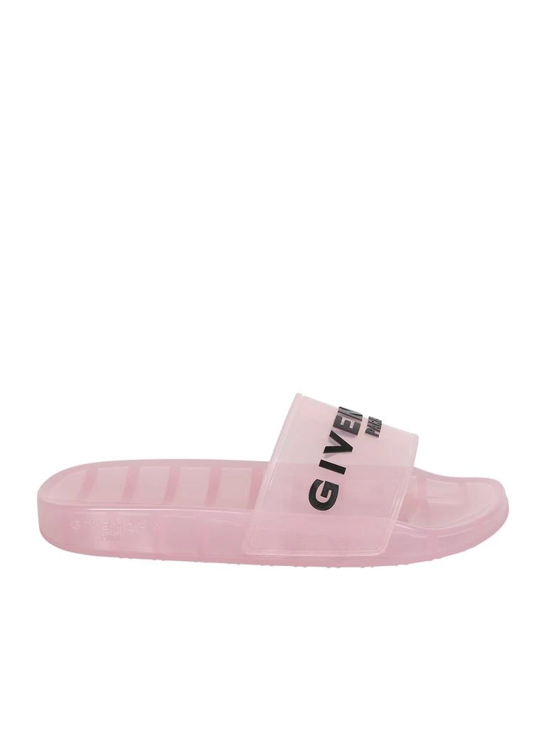 商品Givenchy|GIVENCHY SLIDES WITH GIVENCHY LOGO. SIMPLE AND PRACTICAL, MADE OF TRANSPARENT RUBBER TO MAKE IT BOLD AND DIFFERENT,价格¥2321,第1张图片