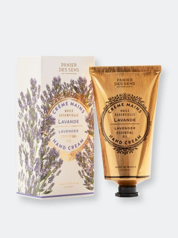 商品Panier Des Sens|Lavender 2.6fl.oz/75ml Hand Cream with Natural Essential Oil,价格¥142,第1张图片