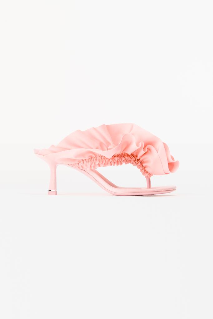 CELESTE 65 RUFFLE SANDAL IN LYCRA商品第1张图片规格展示