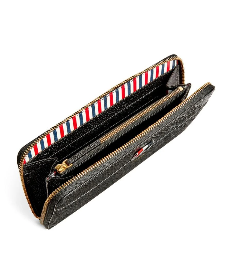 商品Thom Browne|Leather Continental Zip Wallet,价格¥6435,第2张图片详细描述