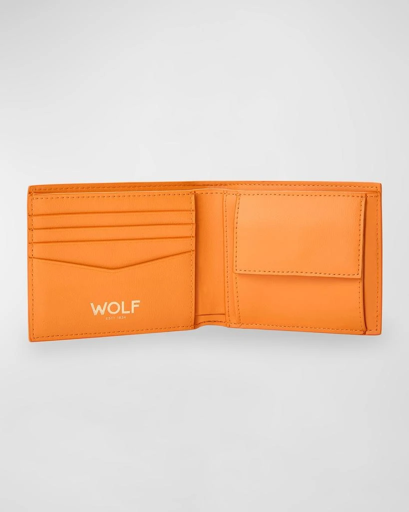 商品Wolf|Men's Signature Billfold and Coin,价格¥842,第2张图片详细描述