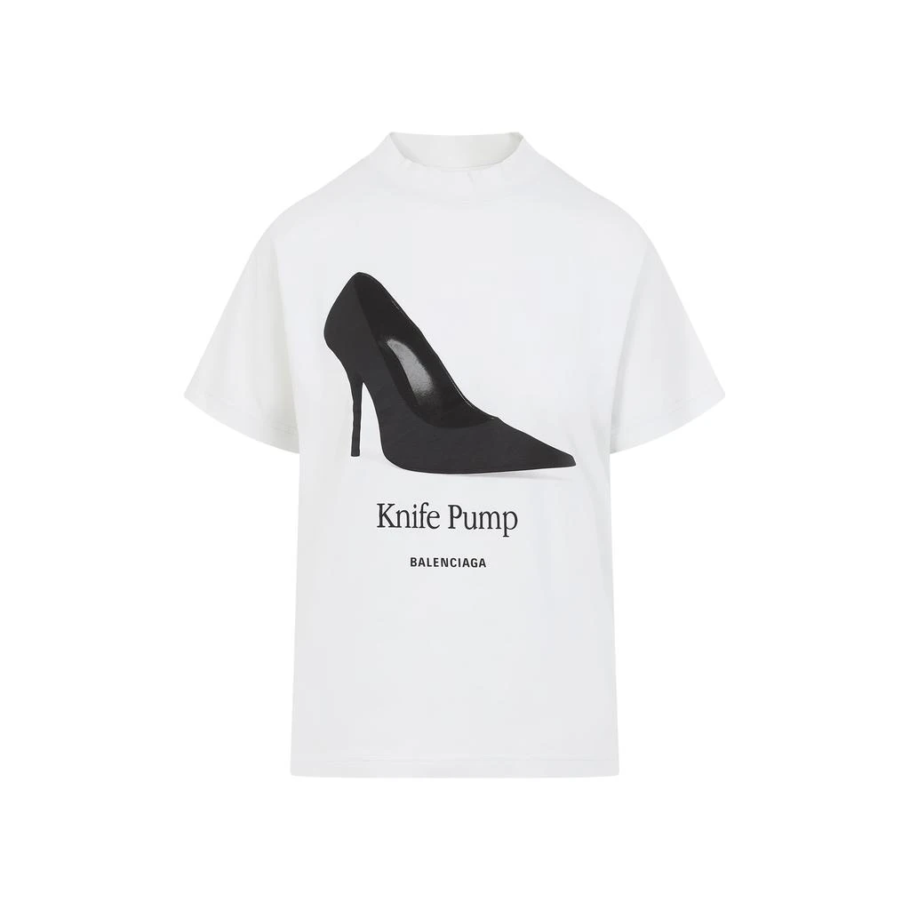 商品Balenciaga|KNIFE PUMP T SHIRT,价格¥4202,第1张图片