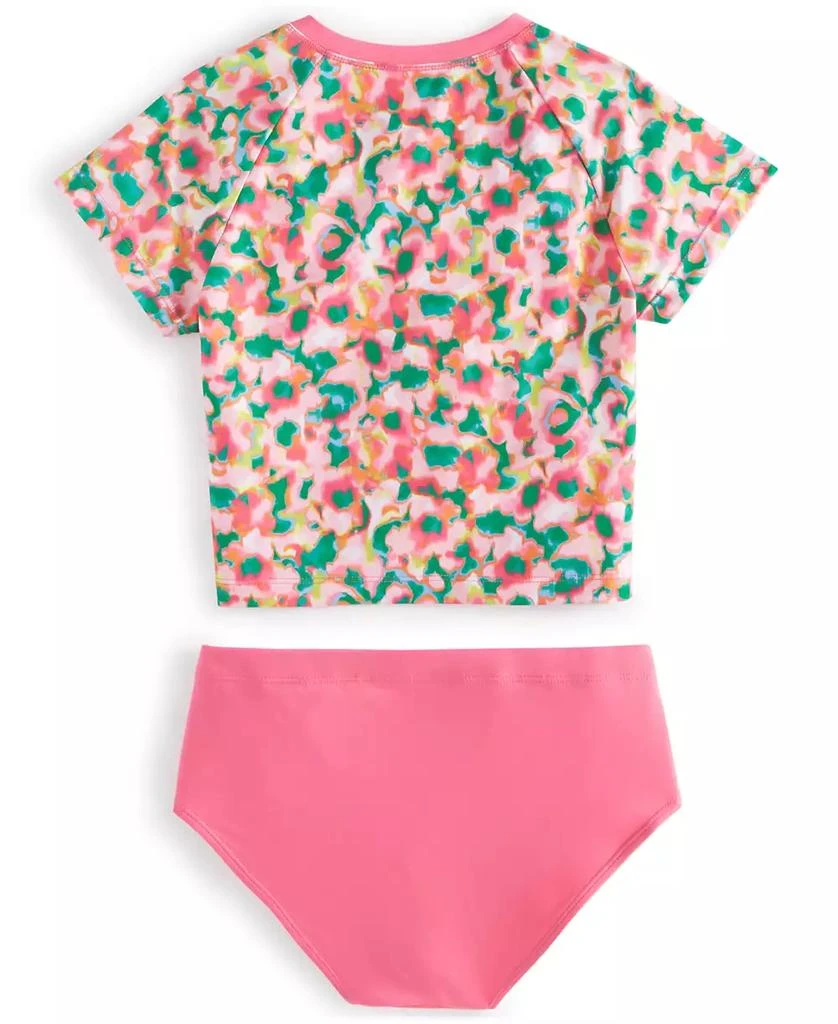 商品ID Ideology|Big Girls Blurred Floral 2-Pc. Rash Guard Set, Created for Macy's,价格¥108,第2张图片详细描述