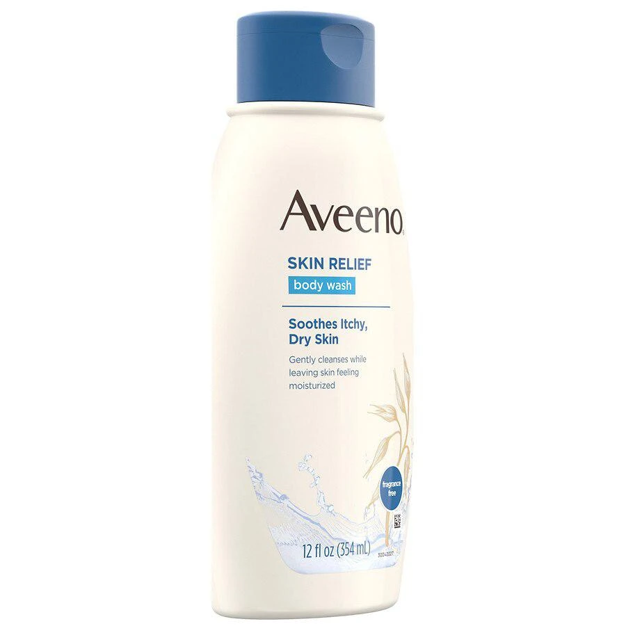 商品Aveeno|Skin Relief Fragrance-Free Body Wash Fragrance-Free,价格¥61,第4张图片详细描述