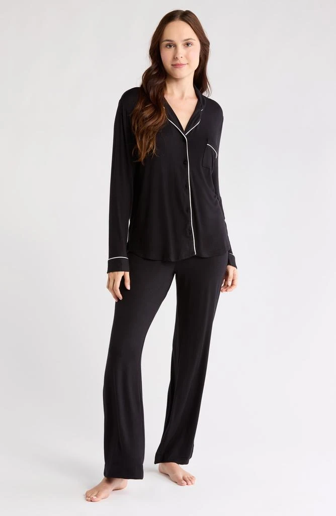 商品Nordstrom|Tranquility Long Sleeve Shirt & Pants Two-Piece Pajama Set,价格¥285,第1张图片