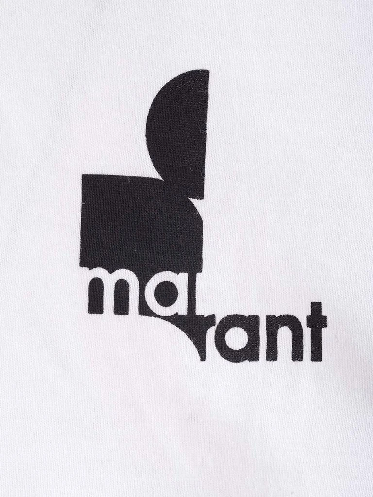 商品Isabel Marant|Isabel Marant Logo Printed Crewneck T-Shirt,价格¥636,第3张图片详细描述