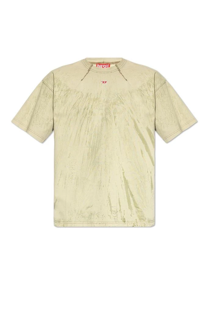 商品Diesel|Diesel T-Cos Plaster Effect Crewneck T-Shirt,价格¥693,第1张图片