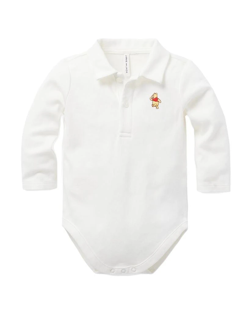 商品Janie and Jack|Janie and Jack Disney Winnie The Pooh Baby Polo Bodysuit,价格¥118,第1张图片