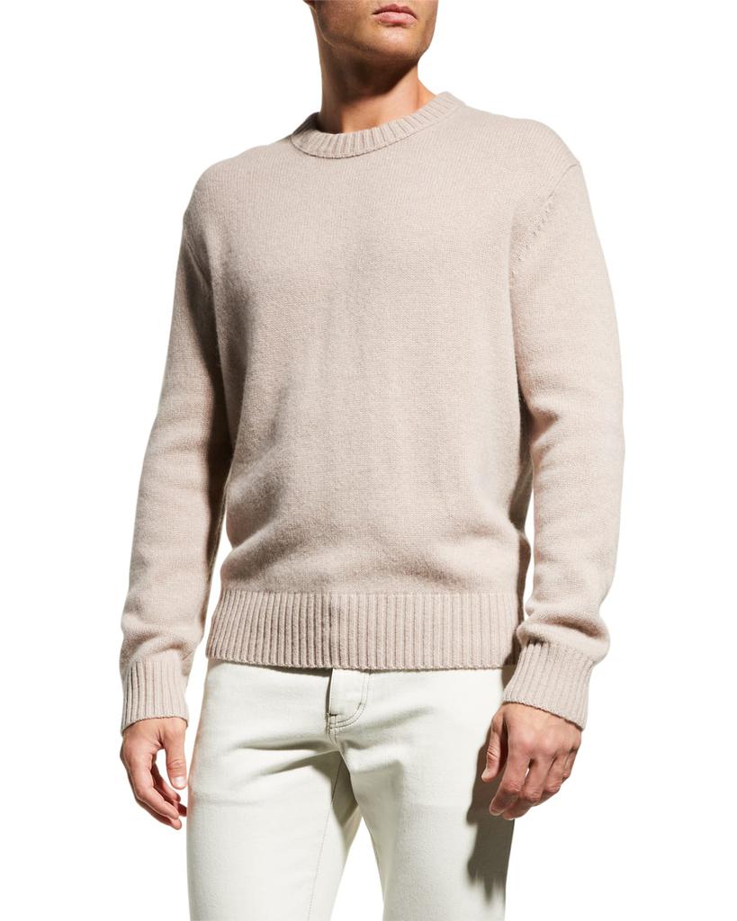 Men's Cashmere Knit Sweater商品第1张图片规格展示