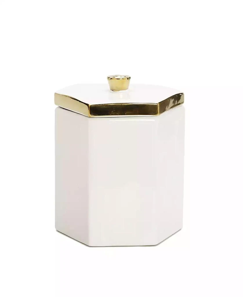 商品Vivience|Hexagon Shaped Box with Flower Knob on Cover,价格¥277,第1张图片