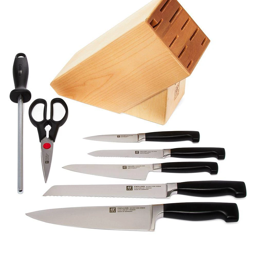 J.A. Henckels Twin Four Star 8-Piece Knife Block Set 商品