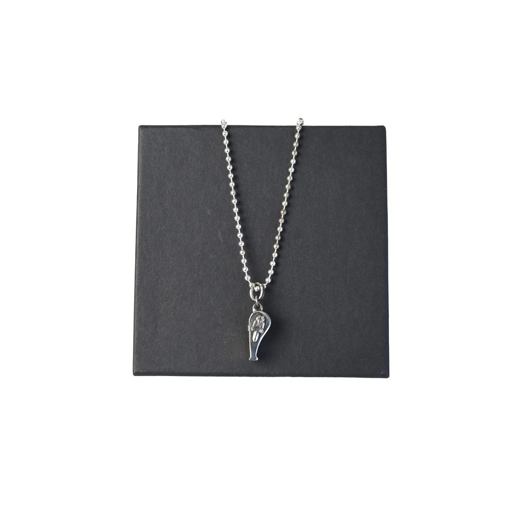 商品Chrome Hearts|Chrome Hearts Dagger Whistle Pendant Necklace Silver,价格¥10823,第1张图片