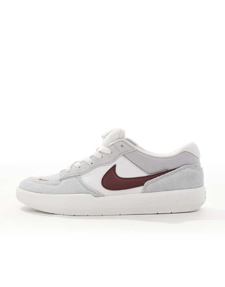 商品NIKE|Nike SB Force 58 trainers in grey and red,价格¥435,第2张图片详细描述