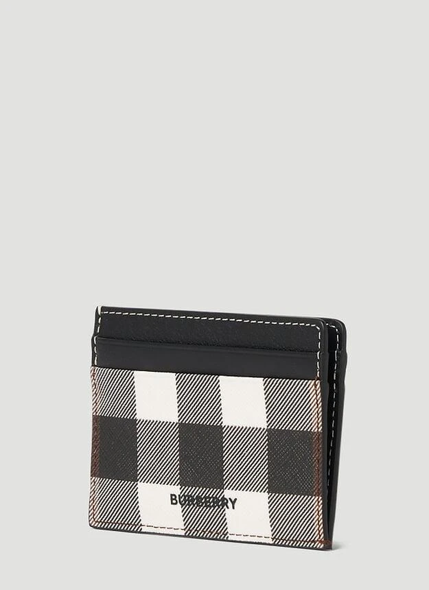 商品Burberry|Check Motif Cardholder in Brown,价格¥1831,第2张图片详细描述
