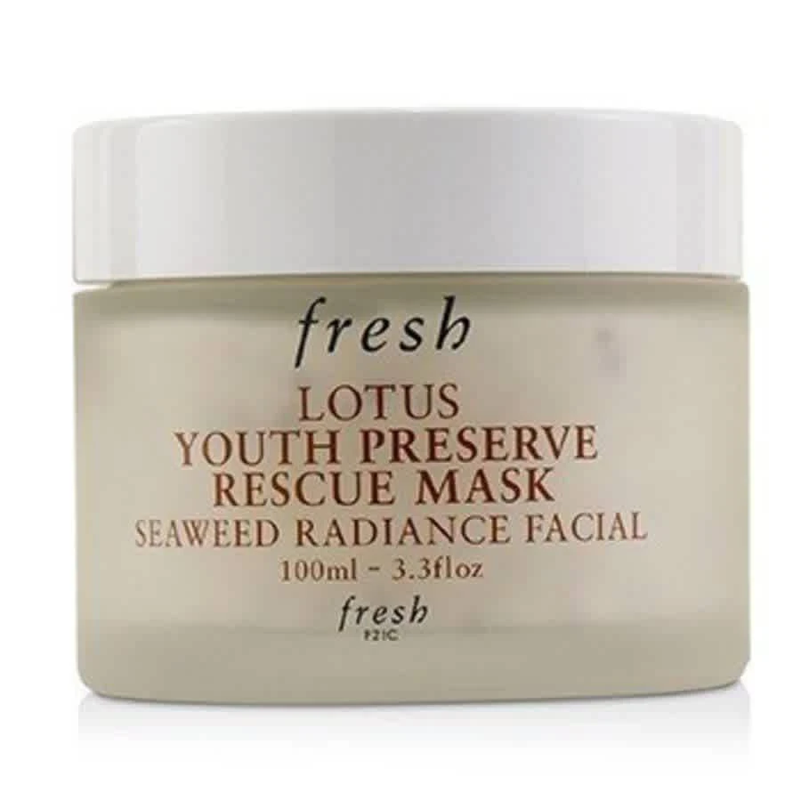 商品Fresh|Fresh - Lotus Youth Preserve Rescue Mask 100ml/3.3oz,价格¥450,第2张图片详细描述