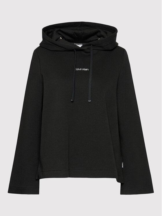 Hooded Sweatshirts Calvin Klein K20k203106 Black K20k203106-BEH商品第1张图片规格展示