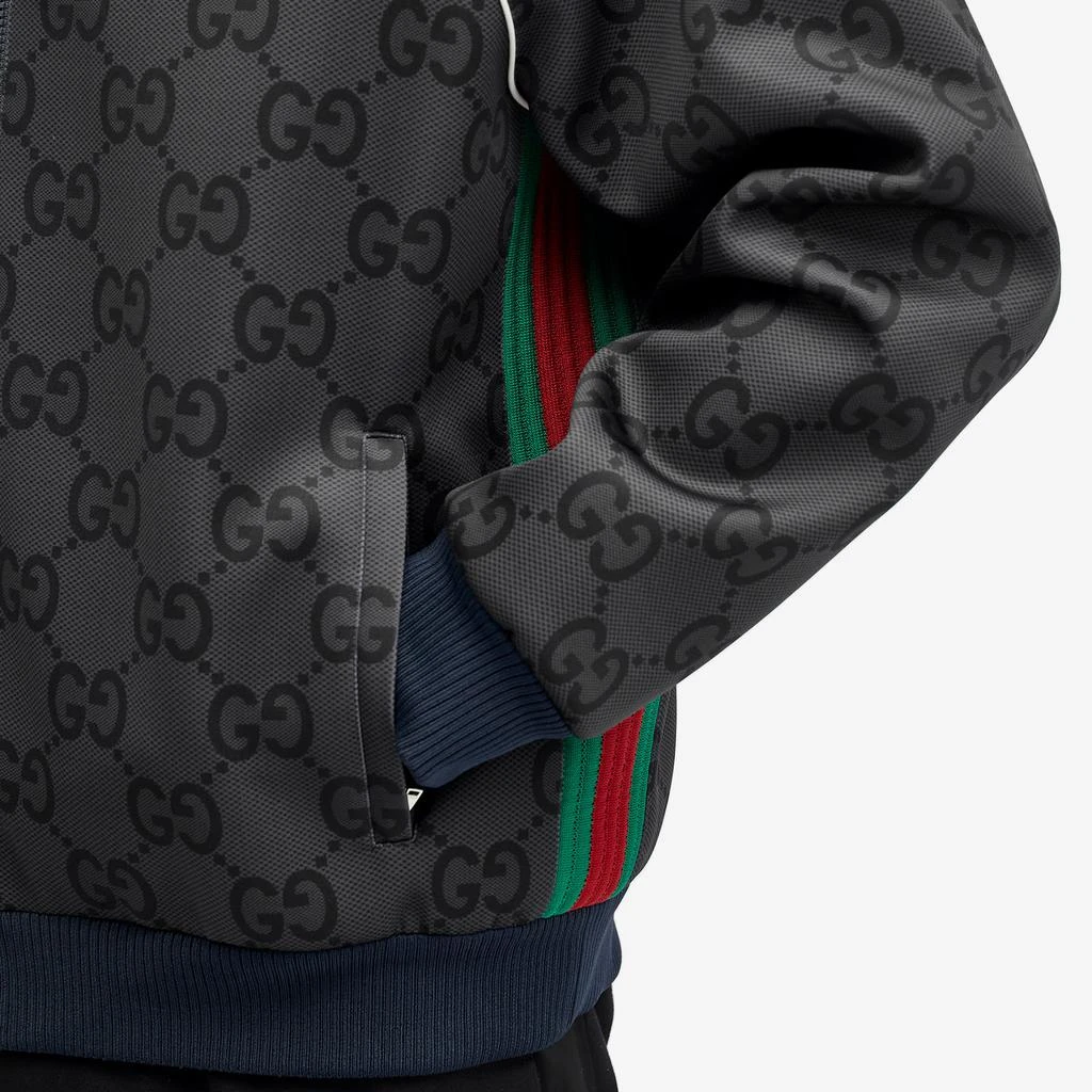 商品Gucci|Gucci Light Neoprene Jumbo GG Hooded Jacket,价格¥21150,第5张图片详细描述