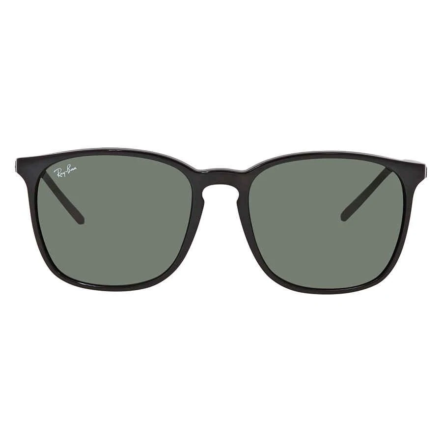 商品Ray-Ban|Green Classic Square Unisex Sunglasses RB4387 60171 56,价格¥659,第2张图片详细描述