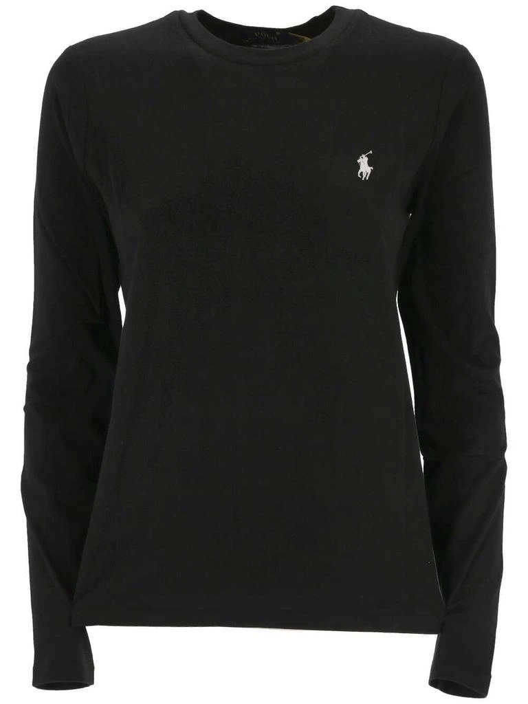 商品Ralph Lauren|Polo Ralph Lauren Logo Embroidered Crewneck T-Shirt,价格¥613,第1张图片