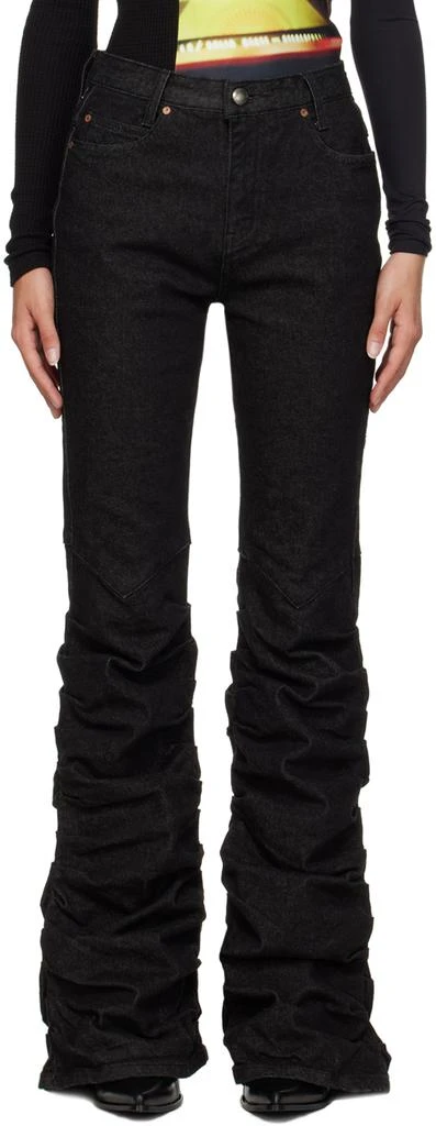 商品ANDERSSON BELL|Black Martina Western Jeans,价格¥1839,第1张图片